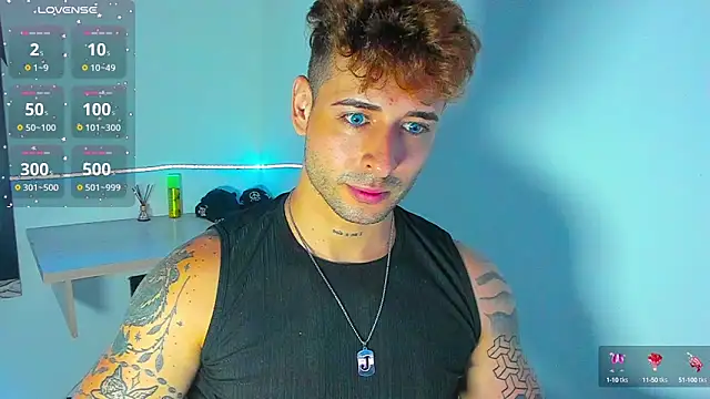 Snapshot of Ares_blue chatting on October 13, 1:34 pm Ares blue online show from October 13, 1:34 pm