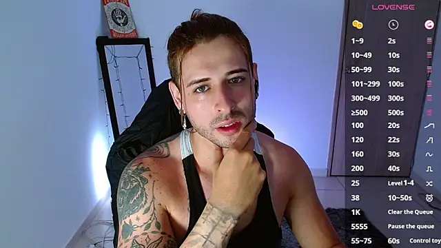 Snapshot of Ares_blue chatting on March 5, 12:44 pm Ares blue online show from March 5, 12:44 pm