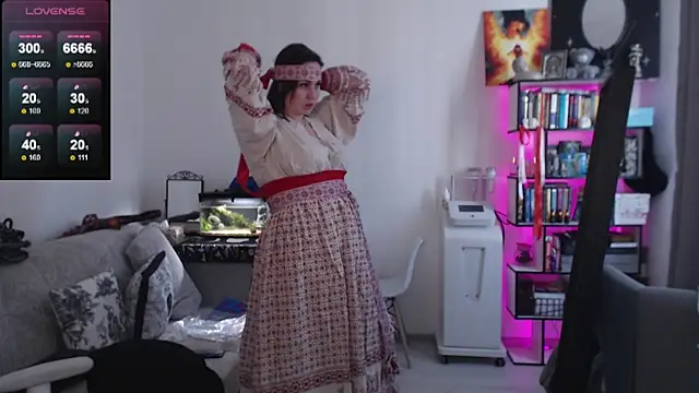 SexyWitch 666 online show from June 2, 7:30 am