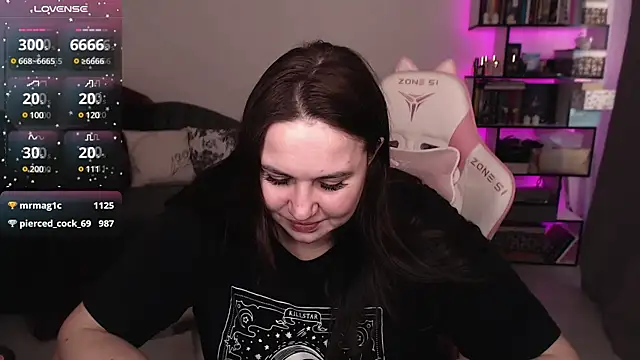 SexyWitch 666 online show from February 7, 1:43 pm