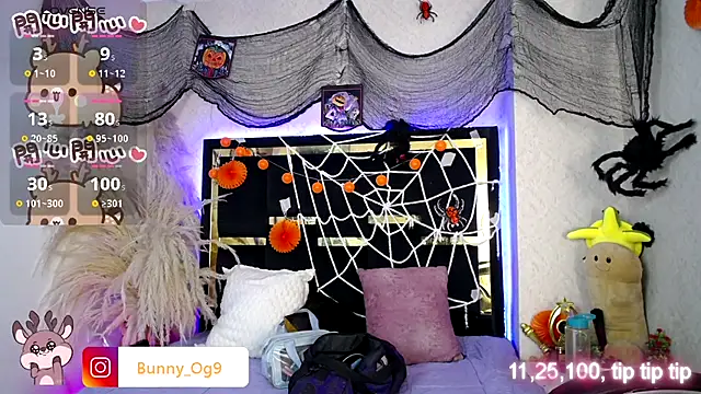 Bunny O online show from October 26, 9:37 pm