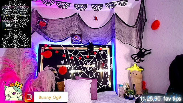 Bunny O online show from November 6, 8:24 pm