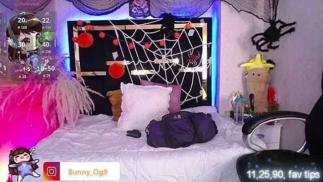 Bunny O online show from November 5, 8:34 pm