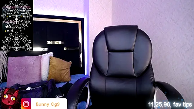 Bunny O online show from November 8, 8:34 pm