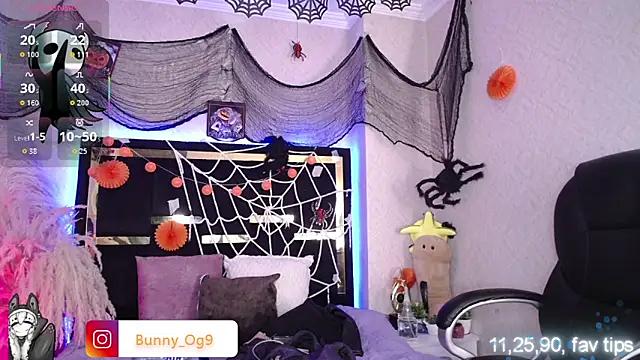 Bunny O online show from November 3, 8:01 pm