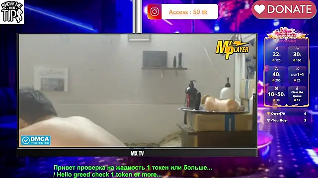 BISEXGOOD777 online show from April 17, 9:50 pm