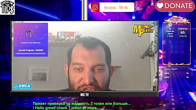 BISEXGOOD777 online show from April 19, 8:15 am