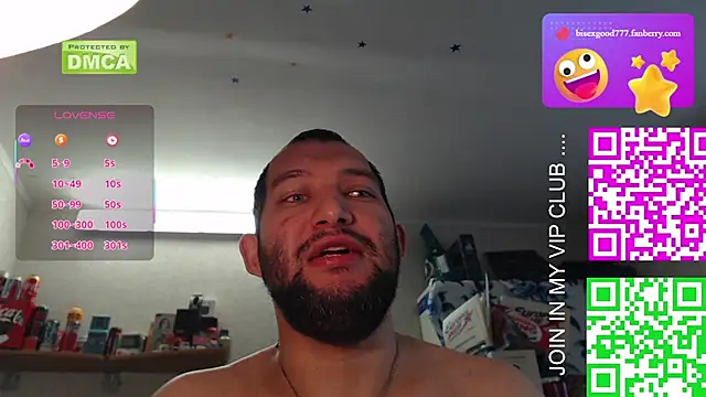 Snapshot of BISEXGOOD777 chatting on September 27, 9:37 am BISEXGOOD777 online show from September 27, 9:37 am