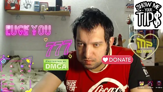 BISEXGOOD777 online show from January 13, 7:01 am