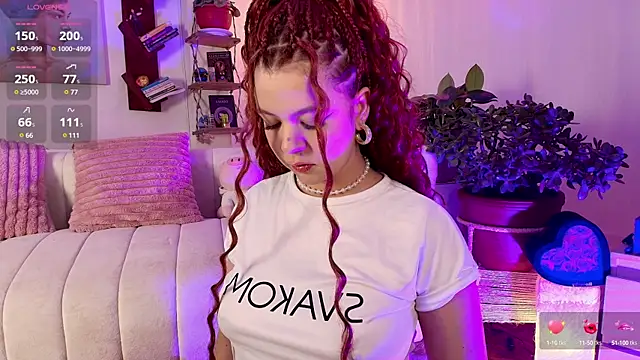 Snapshot of HANNAH_LOVEE chatting on March 5, 3:18 am HANNAH LOVEE online show from March 5, 3:18 am