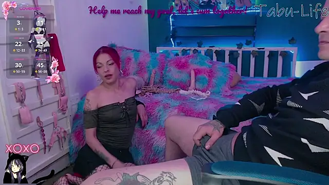 Snapshot of Tabu-Life chatting on March 2, 4:50 am Tabu-Life online show from March 2, 4:50 am