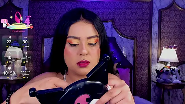 Snapshot of SoffiQueen chatting on March 12, 2:10 pm SoffiQueen online show from March 12, 2:10 pm