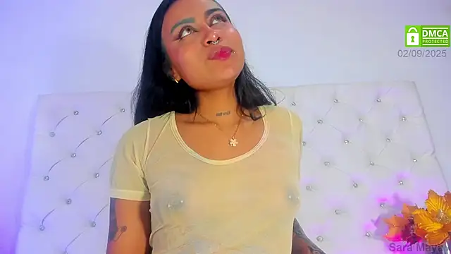 Snapshot of _SaraMaya chatting on February 9, 4:40 pm SaraMaya online show from February 9, 4:40 pm