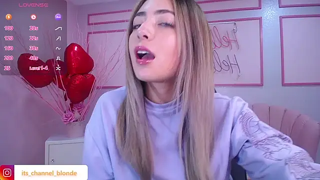 Snapshot of channel_blonde_a chatting on February 11, 7:38 pm channel blonde a online show from February 11, 7:38 pm