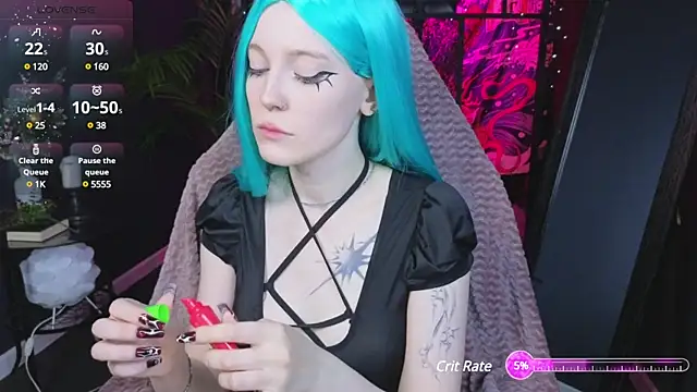 Snapshot of Crackling_Tatii chatting on February 19, 9:03 pm Crackling Tatii online show from February 19, 9:03 pm