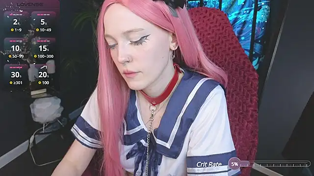 Snapshot of Crackling_Tatii chatting on February 22, 12:05 am Crackling Tatii online show from February 22, 12:05 am