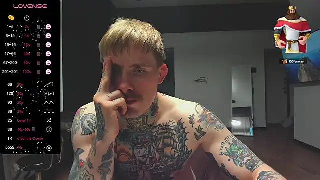 Snapshot of white_King9999 chatting on March 2, 3:08 pm white King9999 online show from March 2, 3:08 pm