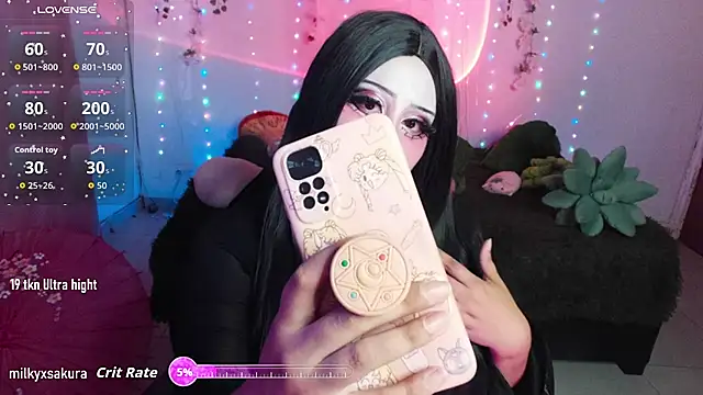 MilkyXSakura online show from November 20, 3:07 am