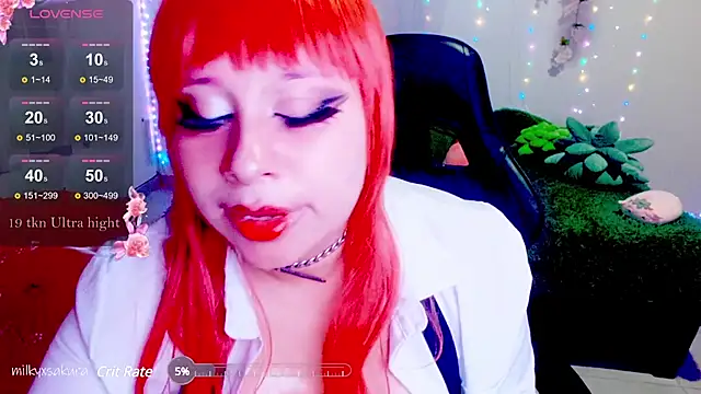 MilkyXSakura online show from January 30, 6:56 am