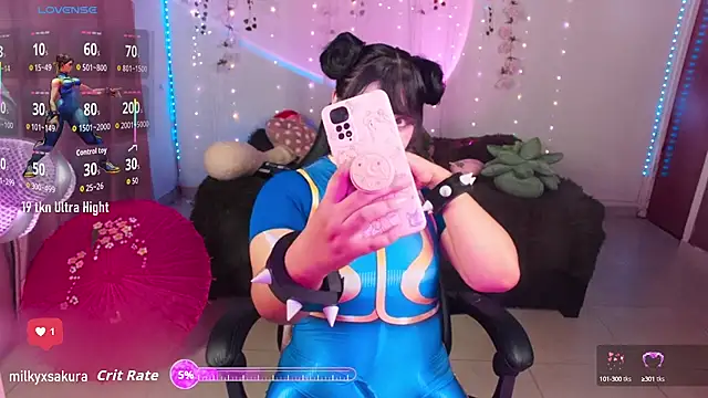 MilkyXSakura online show from October 9, 11:49 pm