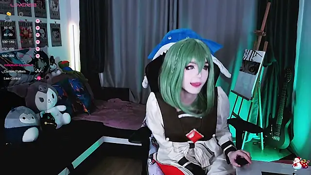 Snapshot of _Sparkland_ chatting on March 1, 10:21 pm Sparkland online show from March 1, 10:21 pm