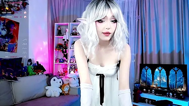 Snapshot of _Sparkland_ chatting on February 7, 8:39 pm Sparkland online show from February 7, 8:39 pm