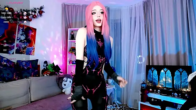 Snapshot of _Sparkland_ chatting on February 2, 8:52 pm Sparkland online show from February 2, 8:52 pm