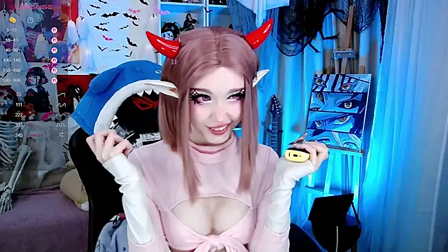 Snapshot of _Sparkland_ chatting on October 26, 9:26 pm Sparkland online show from October 26, 9:26 pm