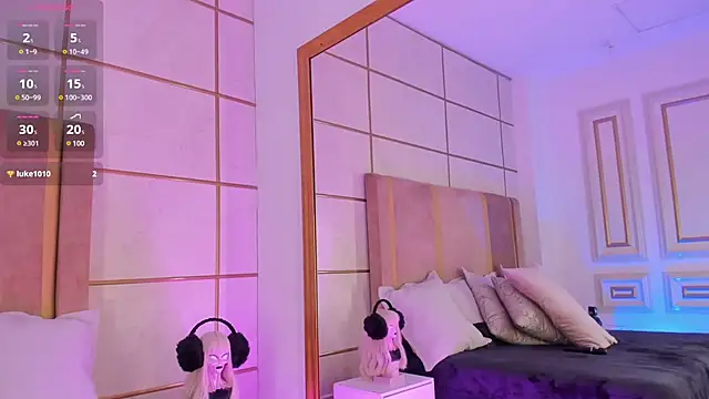 Snapshot of Kittenmeuw chatting on February 8, 6:43 am Kittenmeuw online show from February 8, 6:43 am