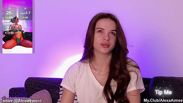 AlexaAimee online show from February 7, 4:42 am