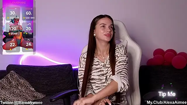 AlexaAimee online show from April 22, 1:34 am