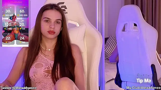 AlexaAimee online show from February 10, 2:27 pm