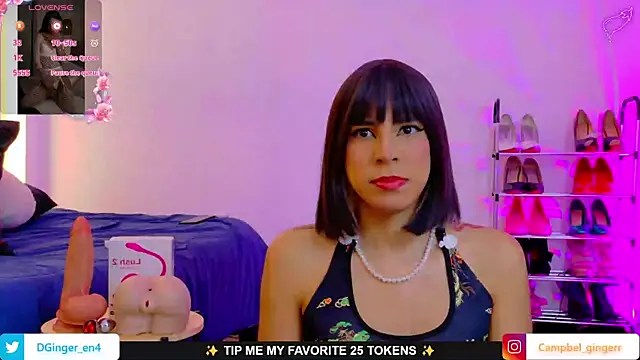 CampbelGinger online show from October 10, 1:50 am