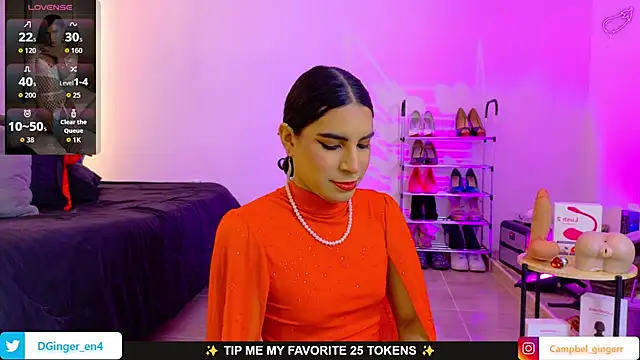 CampbelGinger online show from October 5, 1:18 am