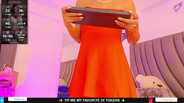 CampbelGinger online show from September 10, 8:30 pm