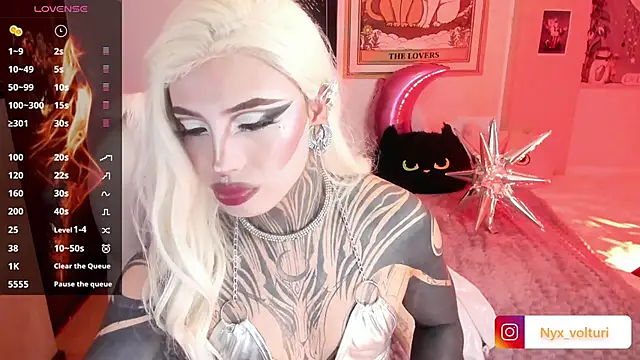 Nyx volturi online show from March 12, 1:58 am