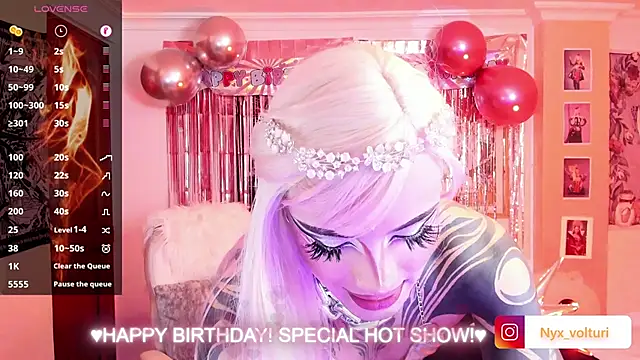 Nyx volturi online show from December 7, 2:36 am