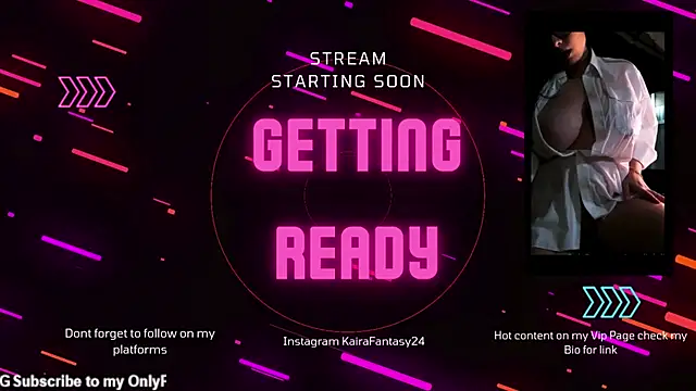 KairaFantasyy online show from June 26, 3:12 am