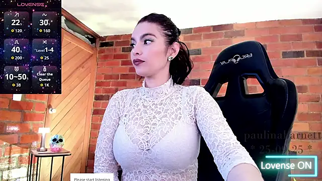 Snapshot of paulinabarnett- chatting on September 25, 7:14 am paulinabarnett- online show from September 25, 7:14 am