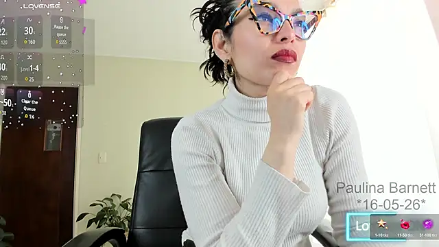 Snapshot of paulinabarnett- chatting on May 16, 4:17 pm paulinabarnett- online show from May 16, 4:17 pm