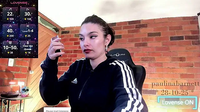 Snapshot of paulinabarnett- chatting on October 28, 2:16 pm paulinabarnett- online show from October 28, 2:16 pm