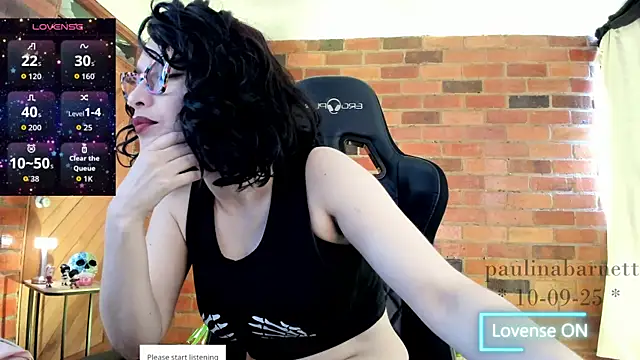 Snapshot of paulinabarnett- chatting on September 10, 1:43 pm paulinabarnett- online show from September 10, 1:43 pm