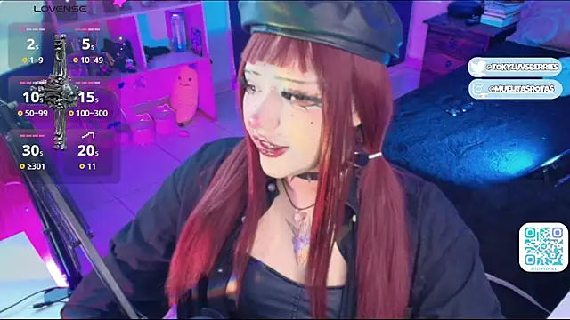 Snapshot of toky_doll chatting on July 10, 6:02 am toky doll online show from July 10, 6:02 am