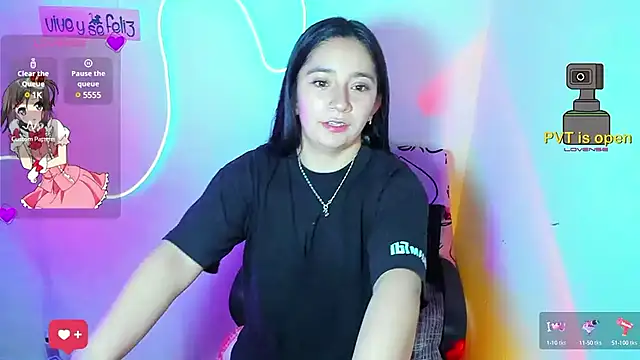 Snapshot of litle_mily_ chatting on March 19, 9:05 pm litle mily online show from March 19, 9:05 pm