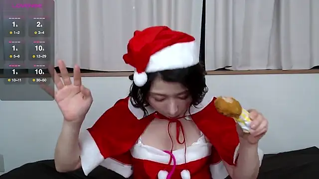 Snapshot of TsubakiKato chatting on December 24, 11:06 am TsubakiKato online show from December 24, 11:06 am