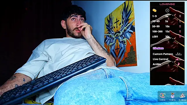 Snapshot of Thomass00 chatting on January 13, 12:25 am Thomass00 online show from January 13, 12:25 am