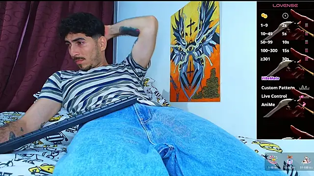 Thomass00 online show from October 19, 4:15 am