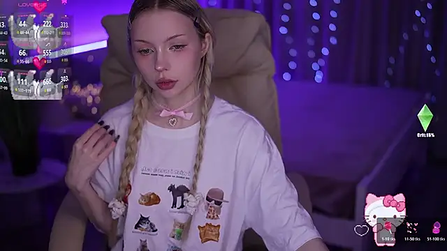 Snapshot of EviStar chatting on November 5, 4:21 pm EviStar online show from November 5, 4:21 pm