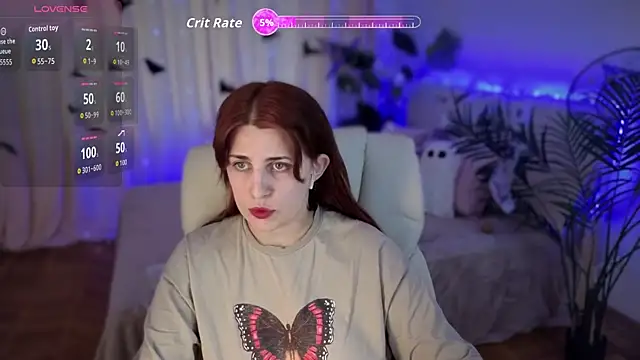 FoxyRayy online show from October 21, 1:21 pm