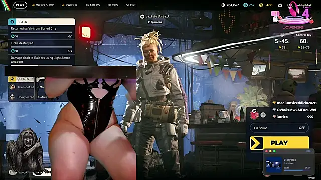 baileylevay online show from November 10, 4:06 am